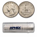 1988-D Washington Quarter 40-Coin Roll BU