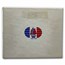 1988 Dominican Rep Gold 500 Pesos 500th Ann Columbus Proof Box/CO