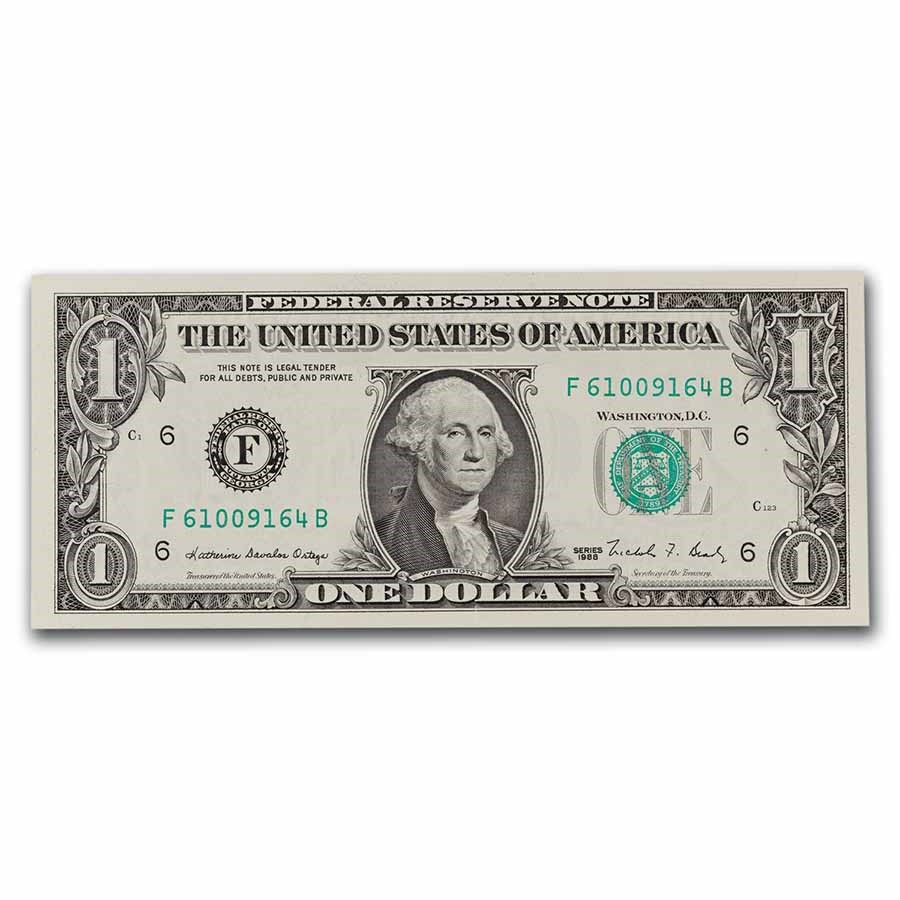 1988 (F-Atlanta) $1.00 FRN AU (Fr#1914-F)
