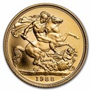 1988 Great Britain Gold Sovereign Proof