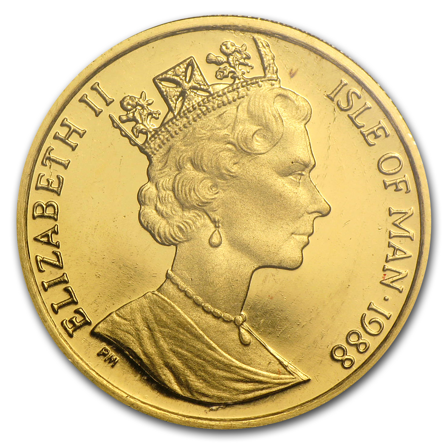 Buy 1988 Isle of Man 1/10 oz Gold Manx Cat | APMEX