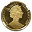 1988 Isle of Man 1/2 oz Gold Manx Cat MS-68 NGC