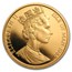 1988 Isle of Man 1 oz Gold Manx Cat BU