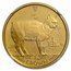 1988 Isle of Man 1 oz Gold Manx Cat MS-60 NGC