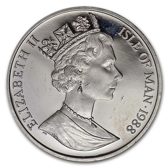 1988 Isle of Man 1 oz Platinum Noble BU or Proof 1988 Isle of Man 1 oz Platinum Noble BU or Proof