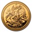 1988 Isle of Man 5-Coin Gold Angel Proof Set