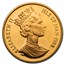 1988 Isle of Man 5-Coin Gold Angel Proof Set