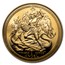 1988 Isle of Man 5-Coin Gold Angel Proof Set
