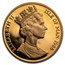 1988 Isle of Man 5-Coin Gold Angel Proof Set