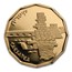 1988 Israel Proof Gold 5 Sheqalim Caesarea