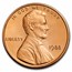 1988 Lincoln Cent BU (Red)
