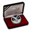 1988 Mexico 1 oz Silver Libertad Proof (w/Box & COA)
