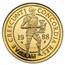 1988 Netherlands Gold Double Ducat Proof (w/Box & COA)