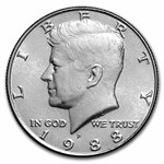 1988-P Kennedy Half Dollar 20-Coin Roll BU