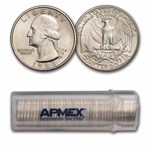 1988-P Washington Quarter 40-Coin Roll BU