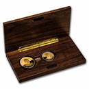 1988 Republic of China Gold Set In Memory of Chiang Ching-Kuo