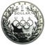 1988-S Olympic $1 Silver Commem Proof (Capsule Only)
