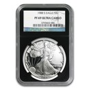 1988-S Proof American Silver Eagle PF-69 NGC (Retro Black Insert)