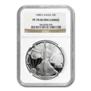 1988-S Proof American Silver Eagle PF-70 NGC