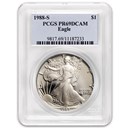 1988-S Proof American Silver Eagle PR-69 PCGS