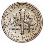 1988-S Roosevelt Dime 50-Coin Roll Proof