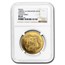 1988 Singapore 1 oz Gold 100 Singold Dragon MS-68 NGC