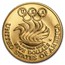 1988-W Gold $5 Commem Olympic BU (w/Box & COA)
