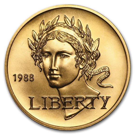 1988-W Gold $5 Commem Olympic BU (w/Box & COA) 1988-W Gold $5 Commem Olympic BU (w/Box & COA)