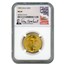 1989 1/2 oz American Gold Eagle MS-69 NGC (Everhart)