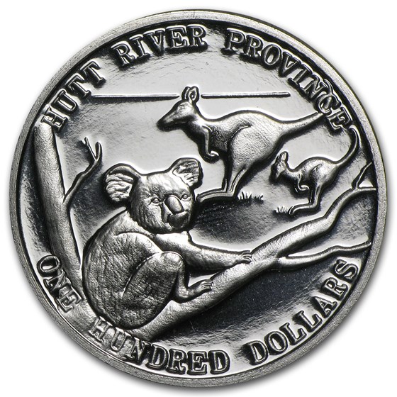1989 1 oz Palladium Hutt River Province 1989 1 oz Palladium Hutt River Province