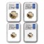 1989 4-Coin Proof American Gold Eagle Set PF-70 NGC (Moy)
