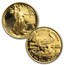 1989 4-Coin Proof American Gold Eagle Set (w/Box & COA)