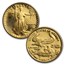 1989 4-Coin Proof American Gold Eagle Set (w/Box & COA)