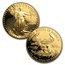 1989 4-Coin Proof American Gold Eagle Set (w/Box & COA)