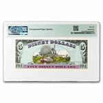 1989 $5.00 (DA) Closed-Eyed Goofy CU-66 EPQ PMG (DIS#14)