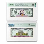 1989 $5.00 (DA) Closed-Eyed Goofy CU-66 EPQ PMG (DIS#14)