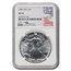 1989 American Silver Eagle MS-70 NGC (Mercanti)