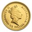 1989 Australia 1/10 oz Proof Gold Nugget