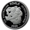 1989 Australia 1/2 oz Proof Platinum Koala