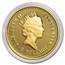 1989 Australia 1/20 oz Proof Gold Nugget (Coin Only)