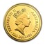 1989 Australia 5-Coin Gold Nugget Proof Set (Damaged Capsules)