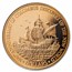 1989 Belize Gold $250 Dollars Columbus PF-64 NGC