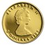 1989 Canada 1/10 oz Proof Gold Maple Leaf (Capsule Only)