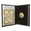 1989 Canada 1/4 oz Proof Gold $100 Sainte-Marie