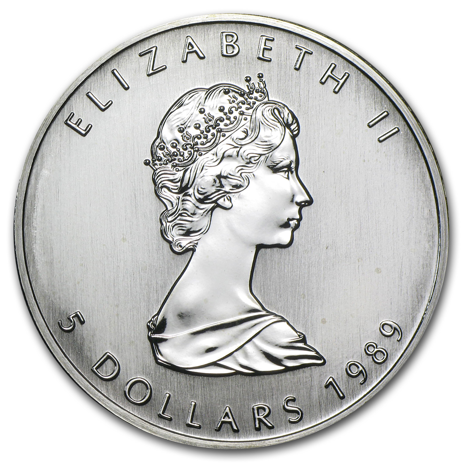 Buy 1989 Canadian 1 oz Silver Maple Leaf BU | APMEX
