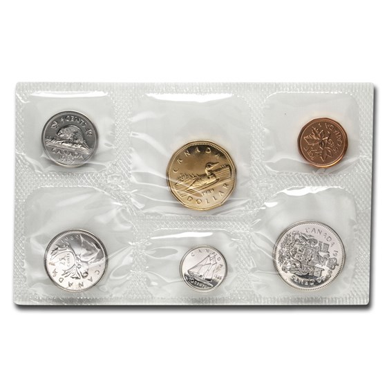 1989 Canada 6-Coin Proof Like Set 1989 Canada 6-Coin Proof Like Set