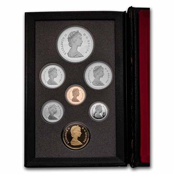 1989 Canada 7-Coin Double Dollar Proof Set 1989 Canada 7-Coin Double Dollar Proof Set