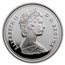 1989 Canada Silver Dollar BU (Mackenzie River)
