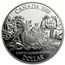 1989 Canada Silver Dollar Proof (Mackenzie River)