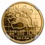 1989 China 1/10 oz Gold Panda Large Date MS-69 NGC